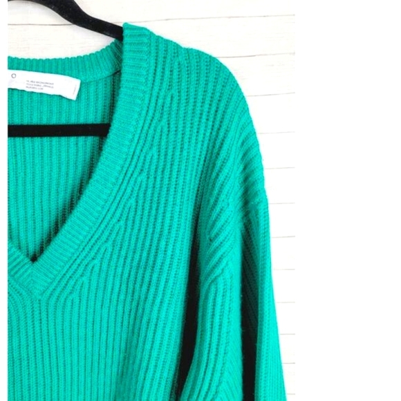 Iro Evolution Sweater in Emerald Green, sz XS - Picture 3 of 12